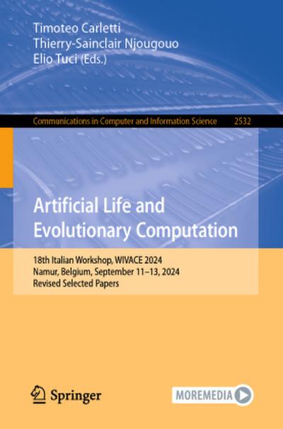 Artificial Life and Evolutionary Computation