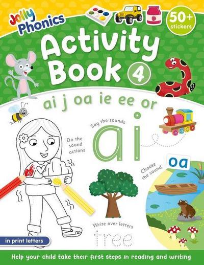 Jolly Phonics Activity Book 4
