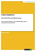 Die Pferd-Mensch-Beziehung