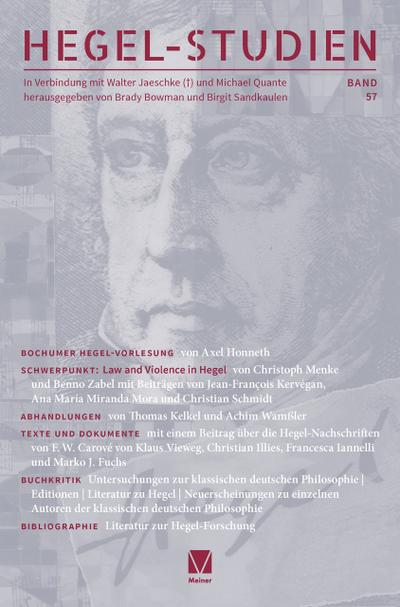 Hegel-Studien Band 57