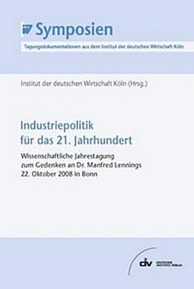 Industriepolitik für das 21. Jahrhundert