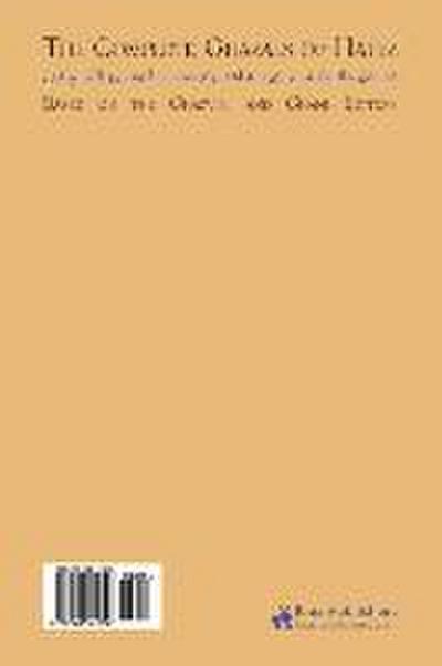 The Complete Ghazals of Hafez