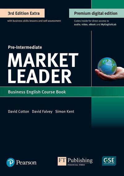 Market Leader Pre-Intermediate Student’s Book & eBook with Online Practice, Digital Resources & DVD Pack