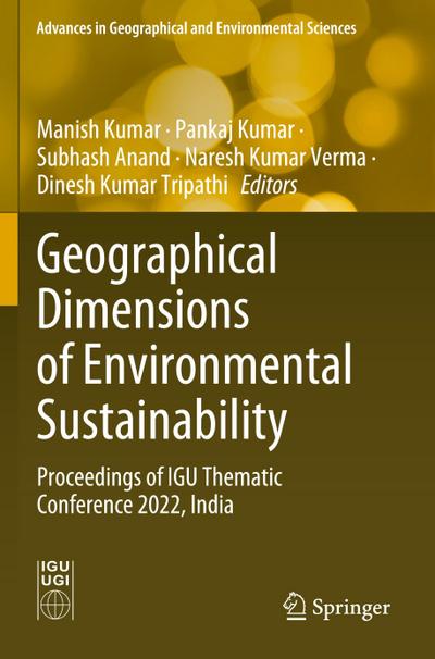 Geographical Dimensions of Environmental Sustainability