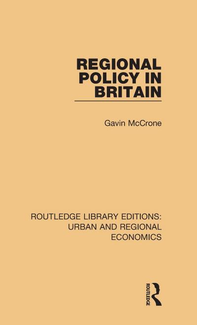 Regional Policy in Britain