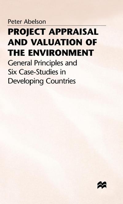 Project Appraisal and Valuation of the Environment