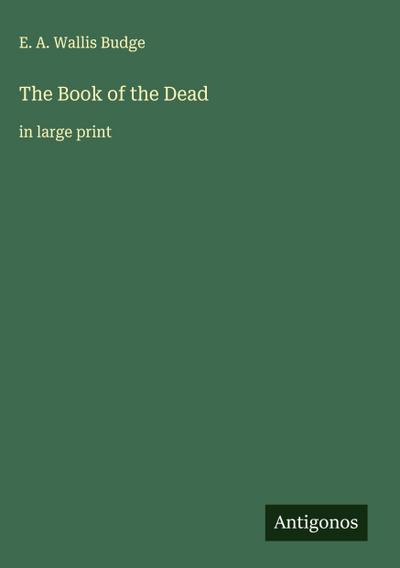The Book of the Dead