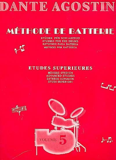 Méthode de batterie vol.5études superieurs