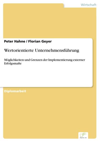 Wertorientierte Unternehmensführung