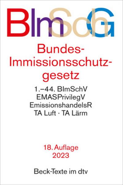 Bundes-Immissionsschutzgesetz BImSchG