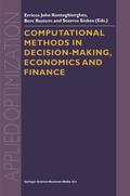 Computational Methods in Decision-Making, Economic