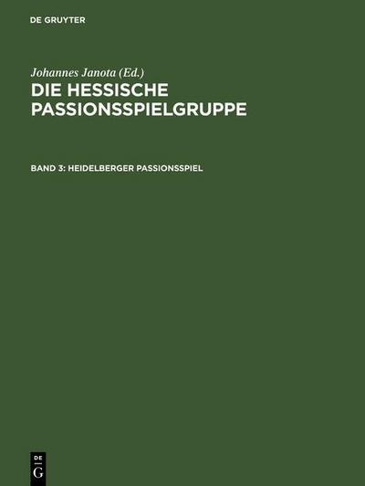 Die Hessische Passionsspielgruppe - Heidelberger Passionsspiel