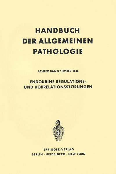 Endokrine Regulations- und Korrelationsstörungen