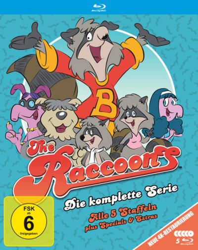 Die Raccoons - Die komplette Zeichentrickserie,5 Blu-ray