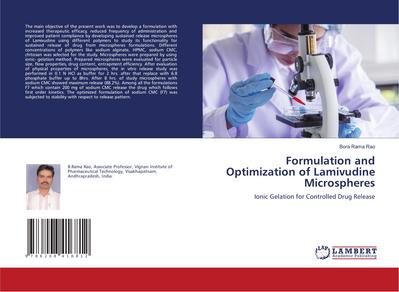 Formulation and Optimization of Lamivudine Microspheres