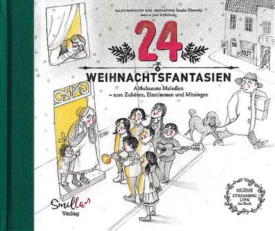 24 Weihnachtsfantasien (+CD)für Gesang mit Klavierbegleitung
