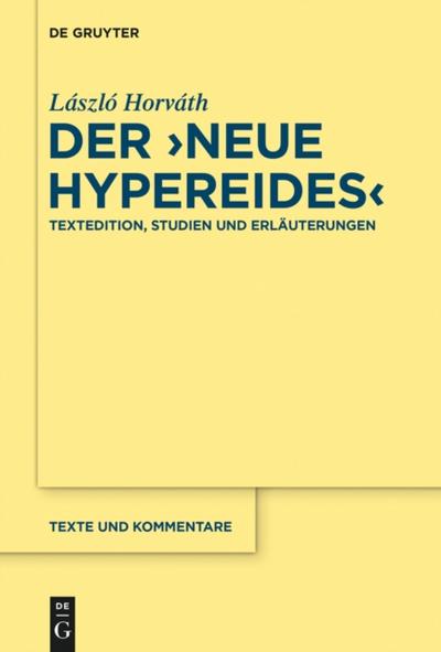 Der "Neue Hypereides"