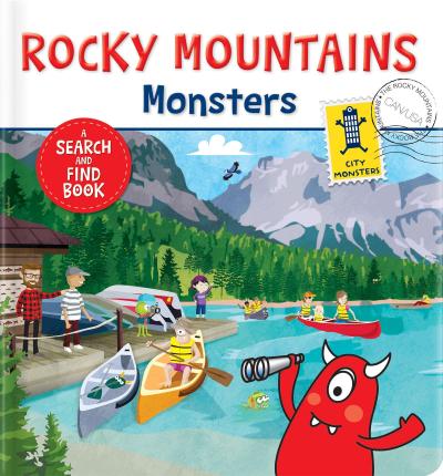 Rocky Mountains Monsters: A Search and Find Board Book for Kids Hidden Pictures & Interactive Picture Book Ages 3-6, Preschool - Grade 1