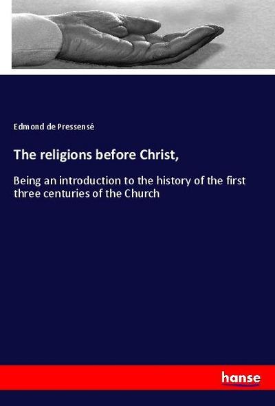 The religions before Christ