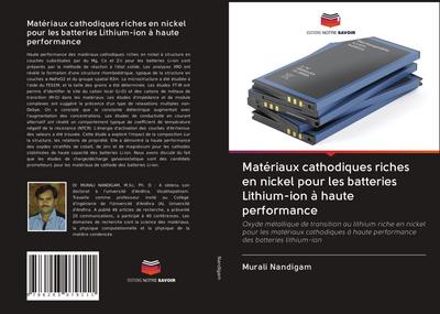 Matériaux cathodiques riches en nickel pour les batteries Lithium-ion à haute performance