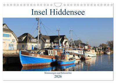 Insel Hiddensee - Stimmungen und Sehnsüchte (Wandkalender 2026 DIN A4 quer), CALVENDO Monatskalender