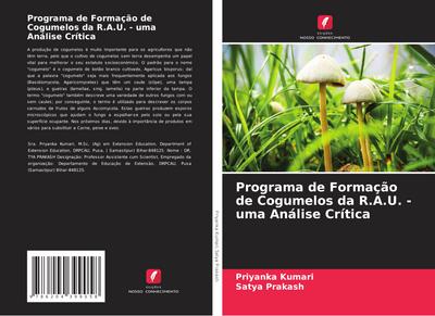 Programa de Formação de Cogumelos da R.A.U. - uma Análise Crítica