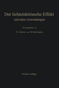 Der lichtelektrische Effekt und seine Anwendungen