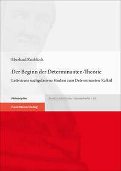 Der Beginn der Determinanten-Theorie