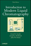 Introduction to Modern Liquid Chromatography