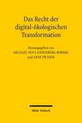 Das Recht der digital-ökologischen Transformation