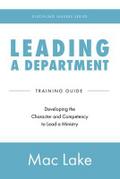 Leading a Department