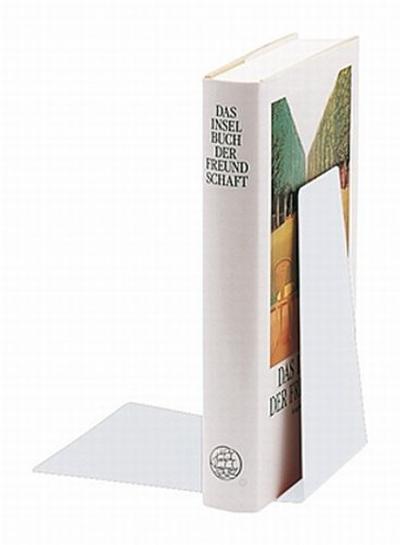 Leitz 52980001 Buchstütze, Metall, weiss