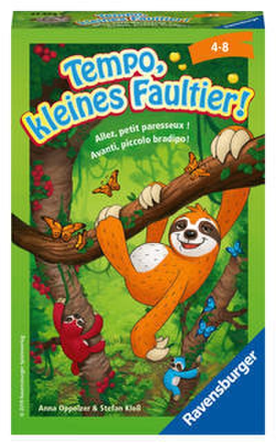 Tempo, kleines Faultier!