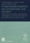Problemlösekompetenzen von Schülerinnen und Schüle