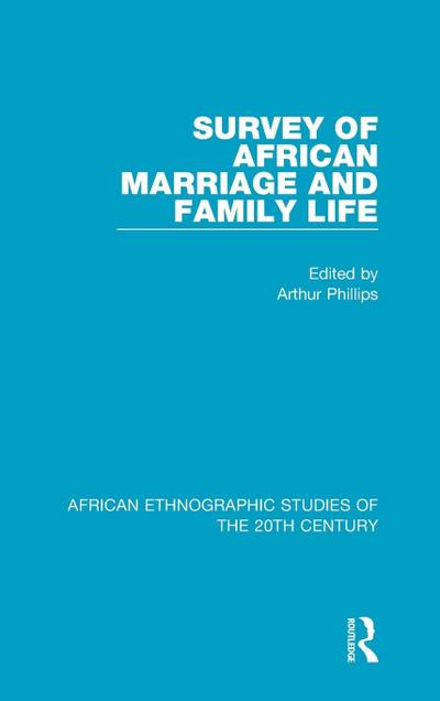 Survey of African Marriage and Family Life