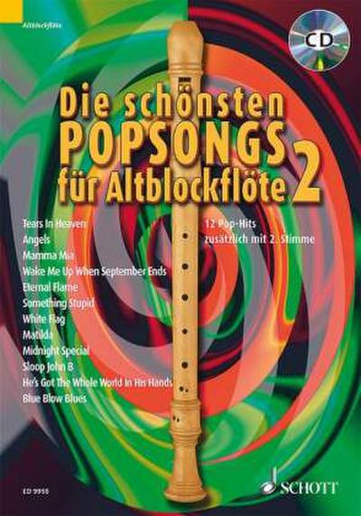 Die schönsten Popsongs für Alt-Blockflöte. Bd.2