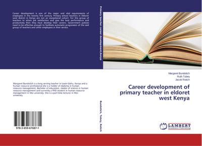 Career development of primary teacher in eldoret west Kenya