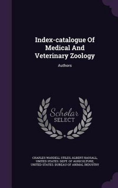 Index-catalogue Of Medical And Veterinary Zoology
