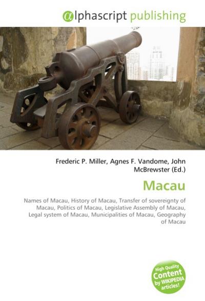 Macau - Frederic P. Miller