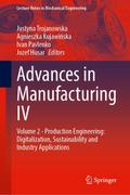 Advances in Manufacturing IV