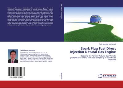 Spark Plug Fuel Direct Injection Natural Gas Engine - Taib Iskandar Mohamad