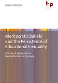 Meritocratic Beliefs and the Persistence of Educational Inequality