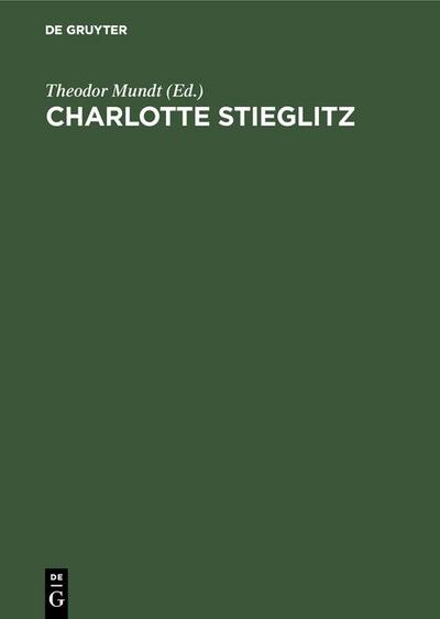 Charlotte Stieglitz