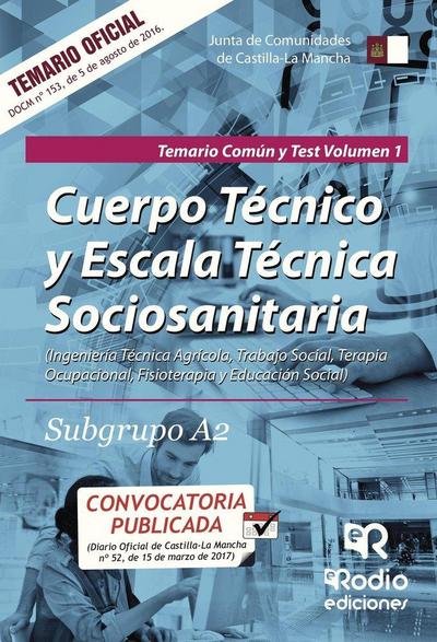 Subgrupo A2, Junta de Comunidades de Castilla-La Mancha. Temario común y test 1