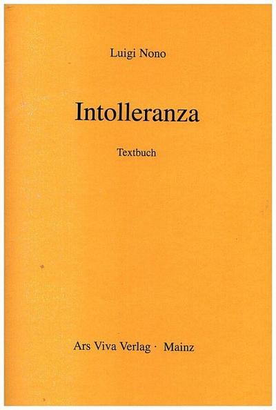 Intolleranza 1960