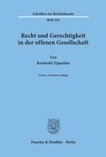 Recht und Gerechtigkeit in der offenen Gesellschaft.