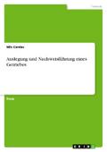 Auslegung und Nachweisführung eines Getriebes