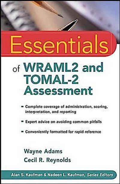 Essentials of WRAML2 and TOMAL-2 Assessment