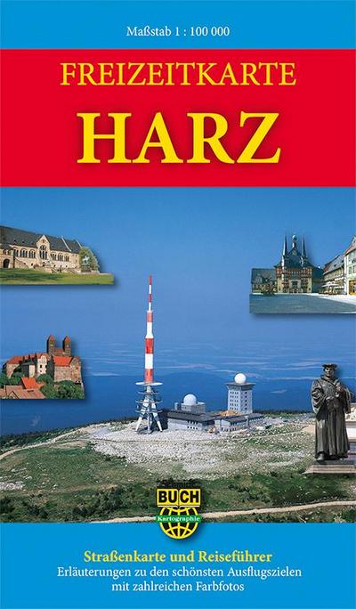 Harz, Freizeitkarte