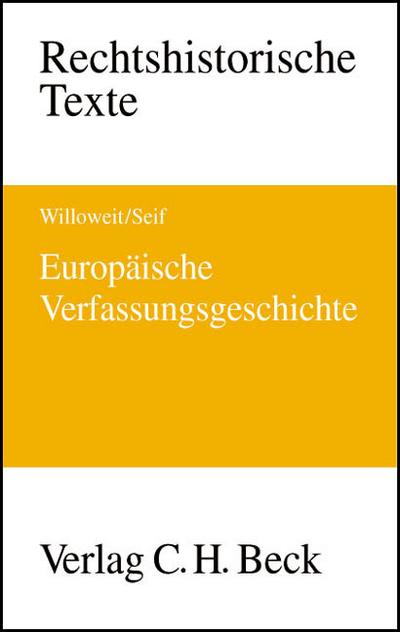 Europäische Verfassungsgeschichte
